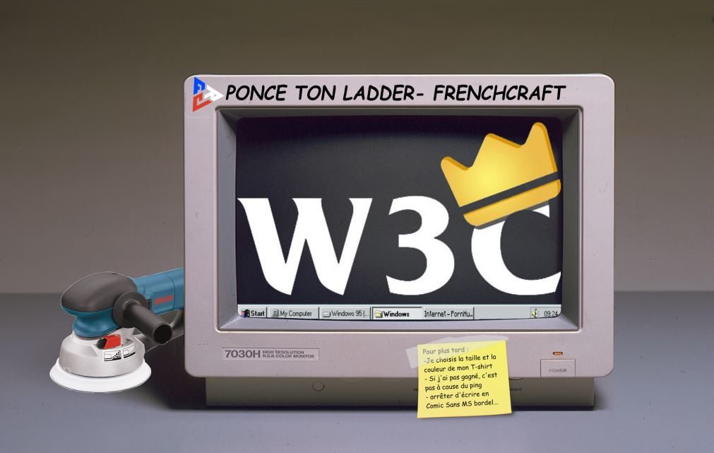 Ponce ton W3C Ladder – C’est reparti!