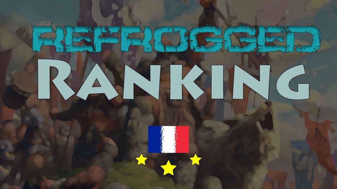 Refrogged Ranking – Les 20 meilleurs Français – mars 2020